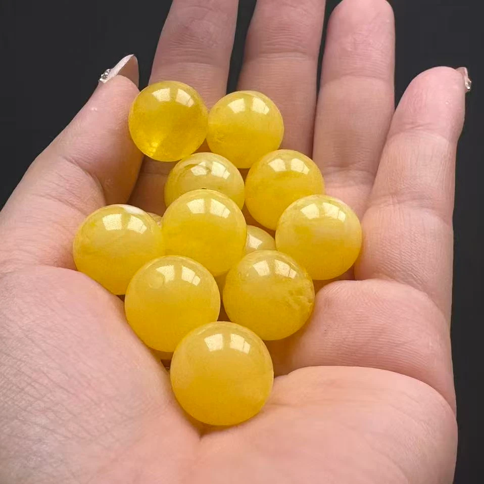 非金属树脂吊坠 335  龙涎香圆珠14mm一个