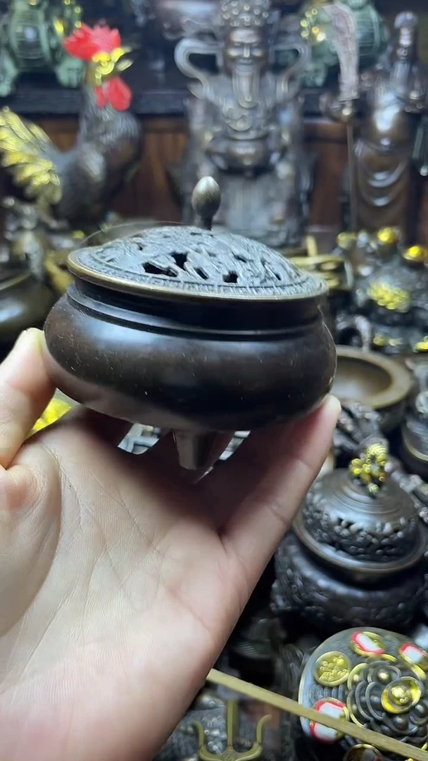 闪购链接，点击下单，有运费险，铜摆件