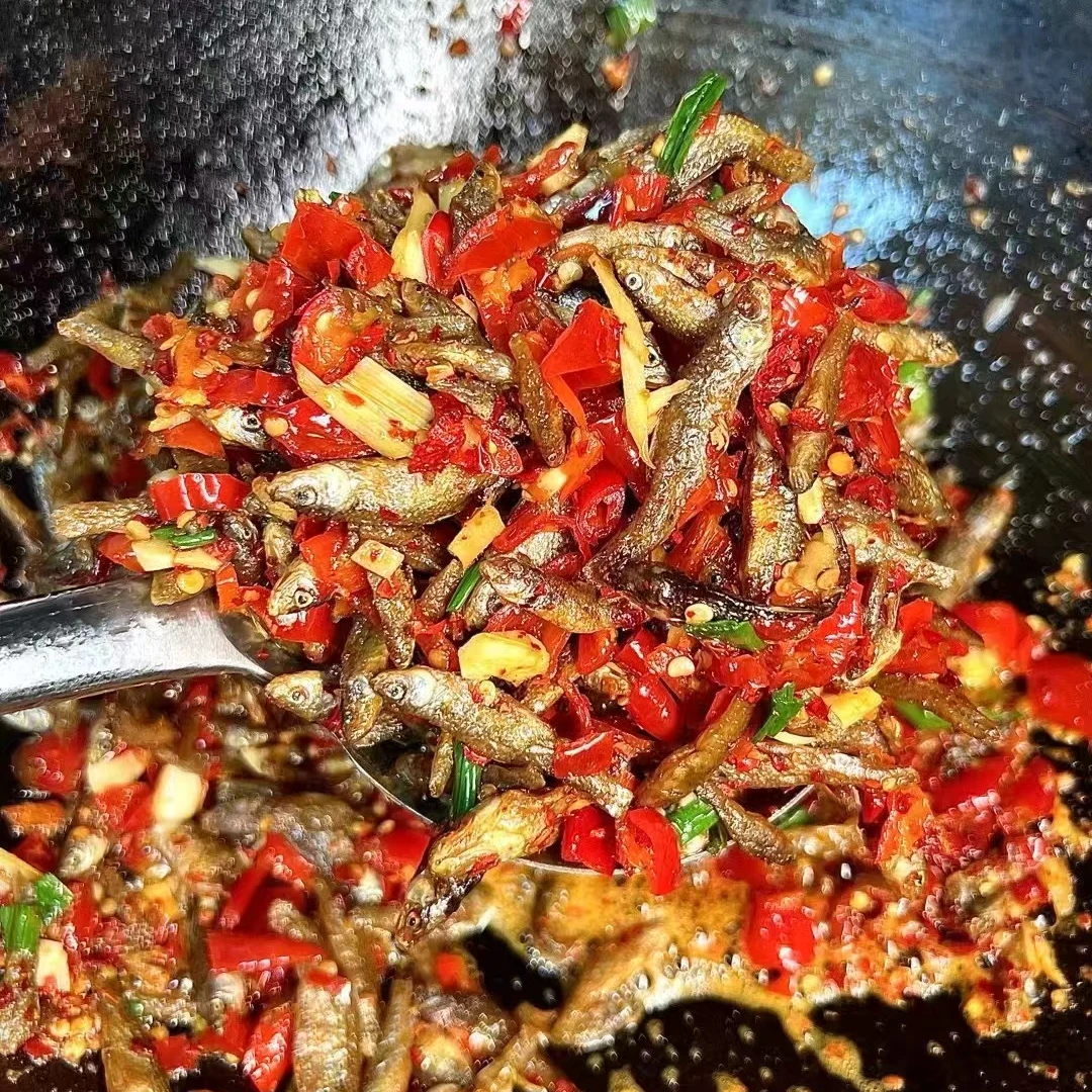 湖南特产淡水小鱼干火焙嫩子鱼麦穗鱼农家干货