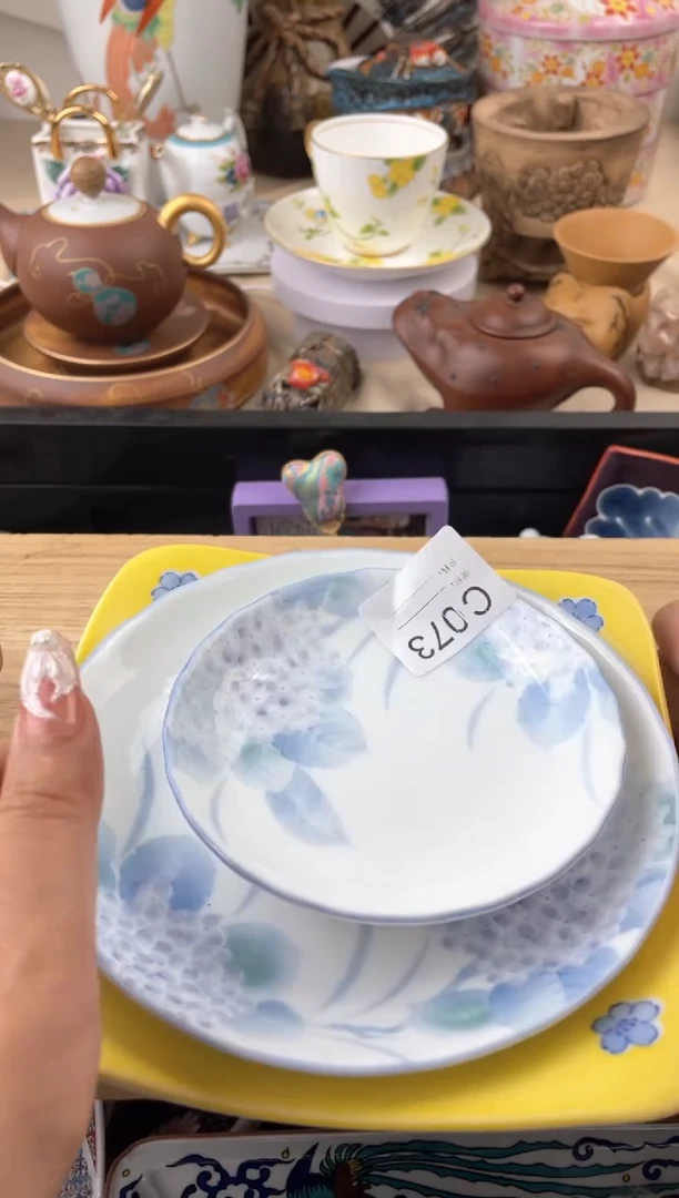 瓷片三*073线香含香插颜色随机，看清尺寸品相再拍