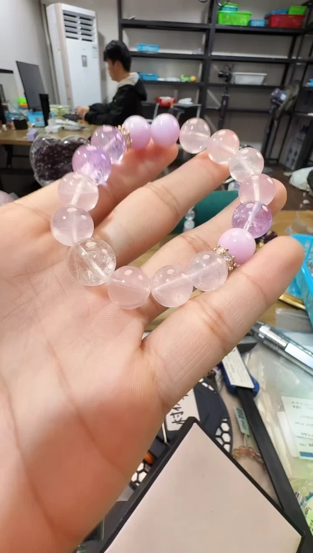 未镶嵌手链水晶晶1203 约12mm