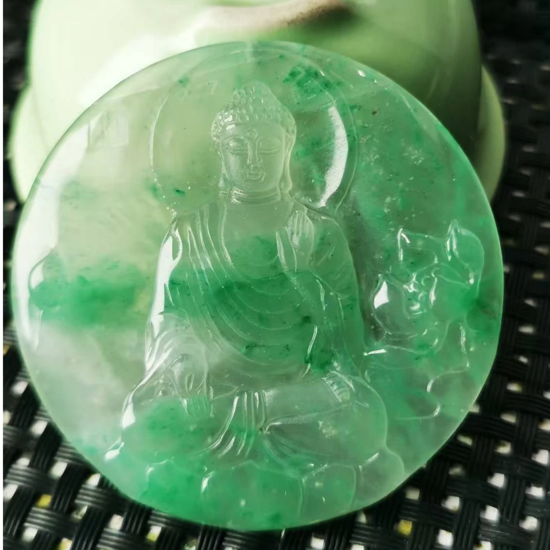 玉中花纯天然非洲翠