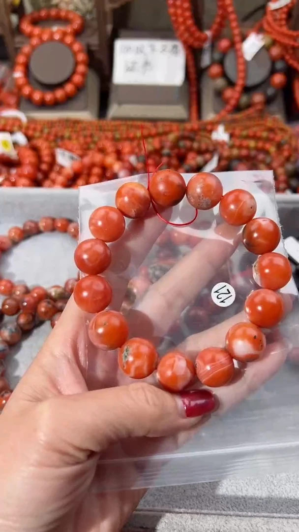 【闪购商品】南红玛瑙手串未镶嵌14+