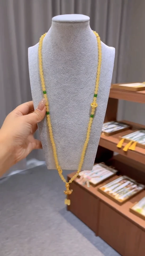 颈饰未镶嵌和田玉M1034