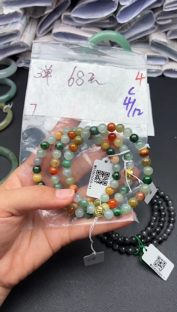 未镶嵌定制翡翠毛货需精细抛光多样性发1件4