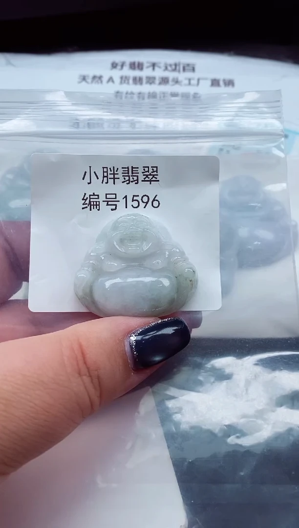 颈饰未镶嵌翡翠缅甸天然A货翡翠1596