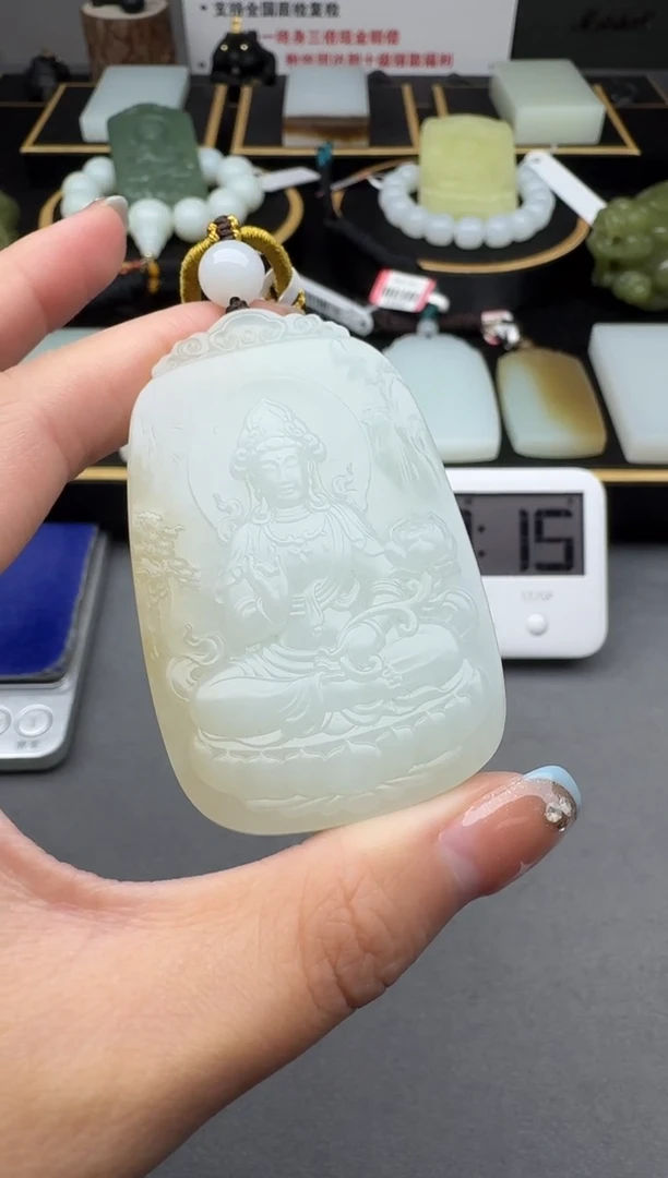 颈饰未镶嵌和田玉3