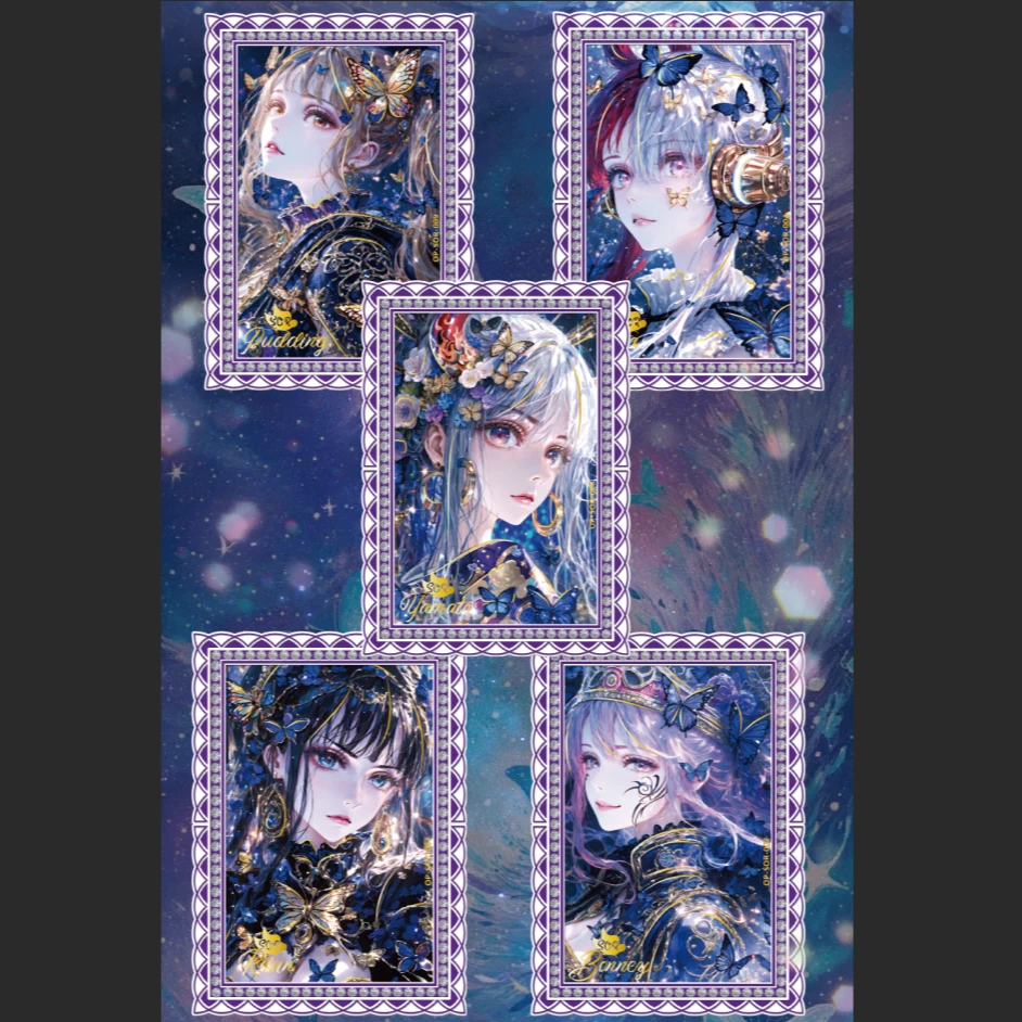 【猜数字】海贼王银河文创钻卡二创金属盲盒收藏卡牌