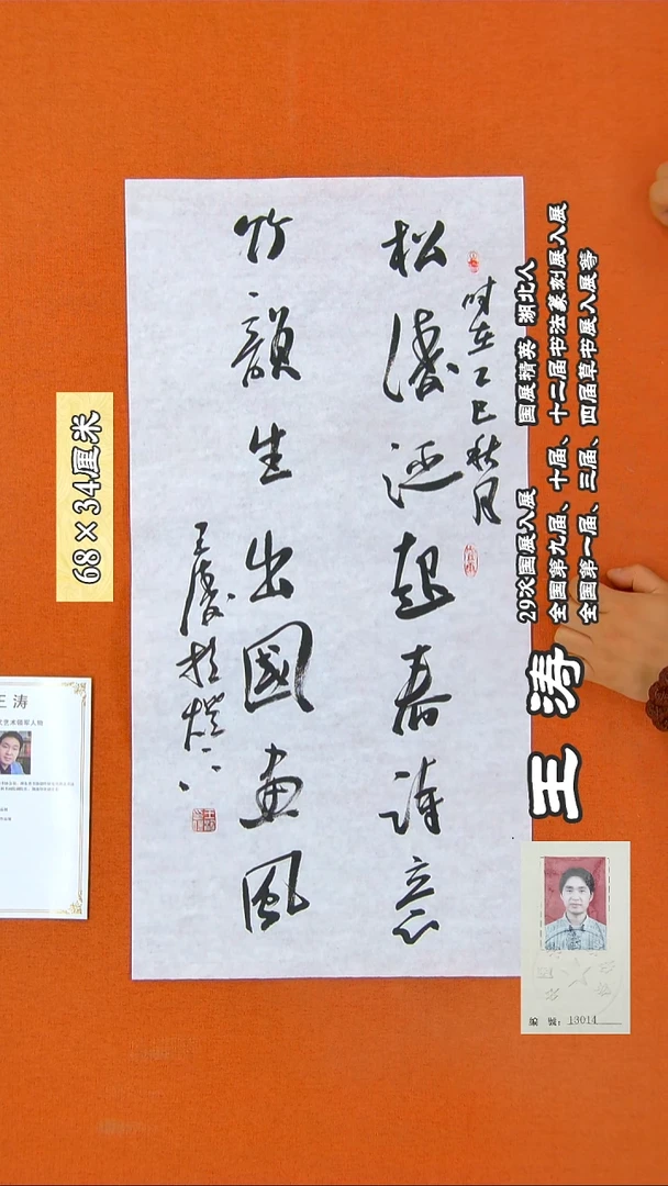 书法129R王涛书法作品