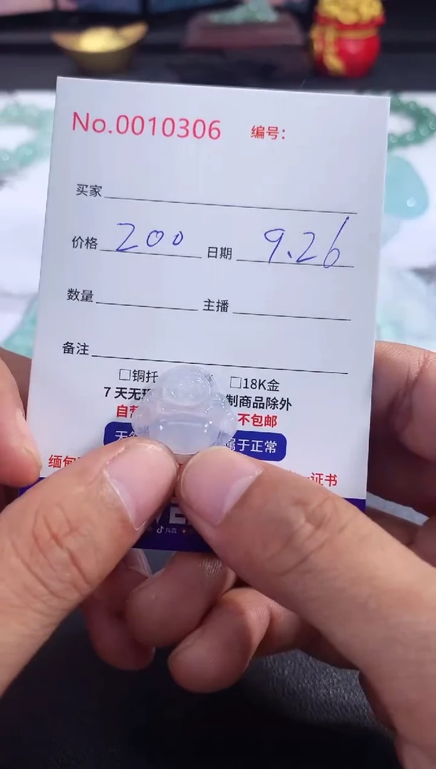 颈饰未镶嵌翡翠一**涯一