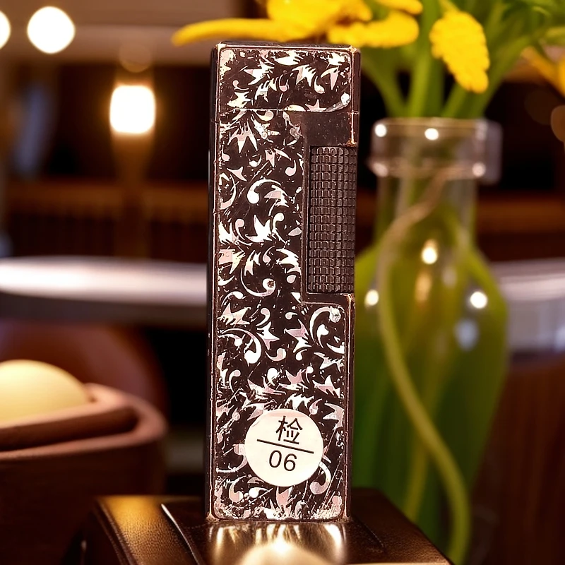 以撒简奢中古充气打火机链接可调火6186