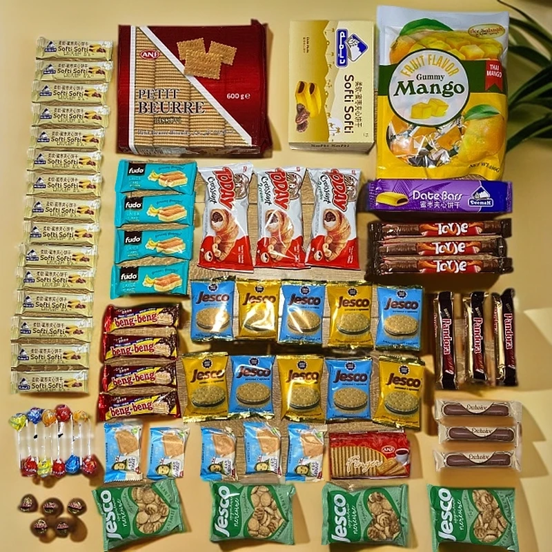 ULKER*Jesco*Today*爱莲巧牛奶味饼干*softi softi超值饼干套餐