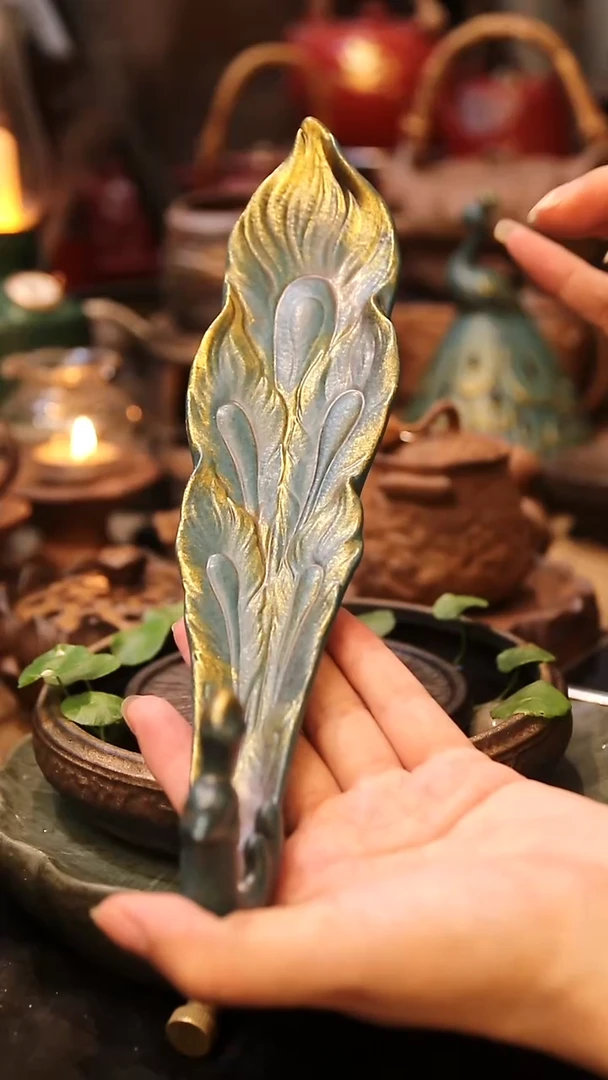 孔雀香炉，不含壶承