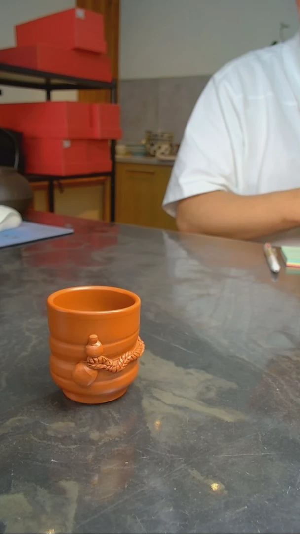 逍****云日本常滑烧主人杯