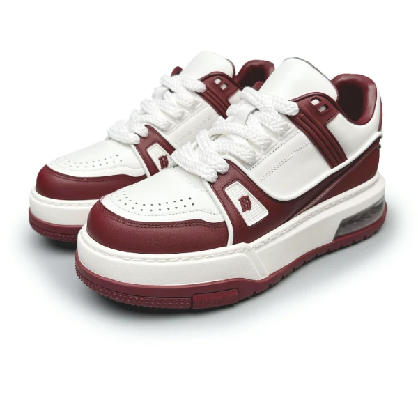 BIEUBRAYR【情侣款】气垫底牛皮轻奢时尚休闲百搭低帮潮鞋