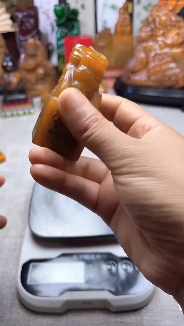 寿山石印石纯天然石料