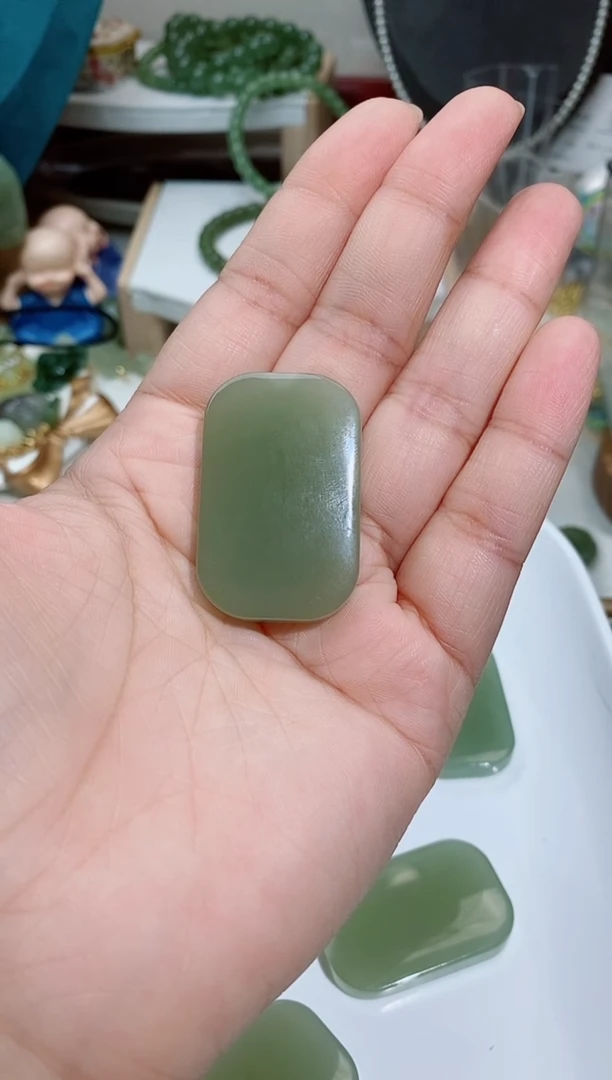 和田玉未镶嵌毛衣链宗*210一个