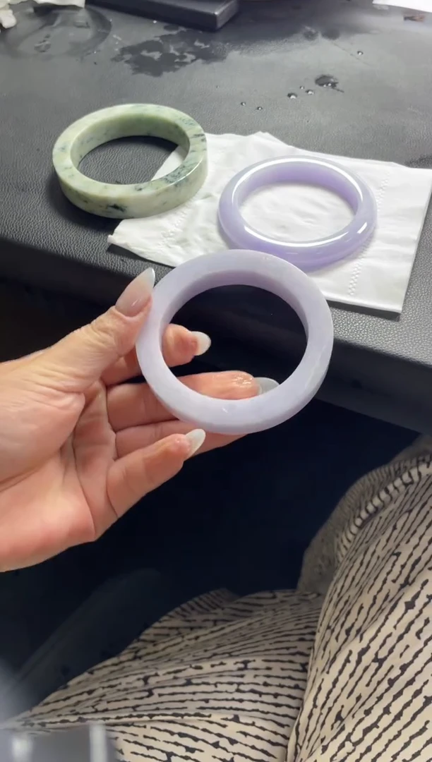 未镶嵌手镯定制翡翠碰*DDJ