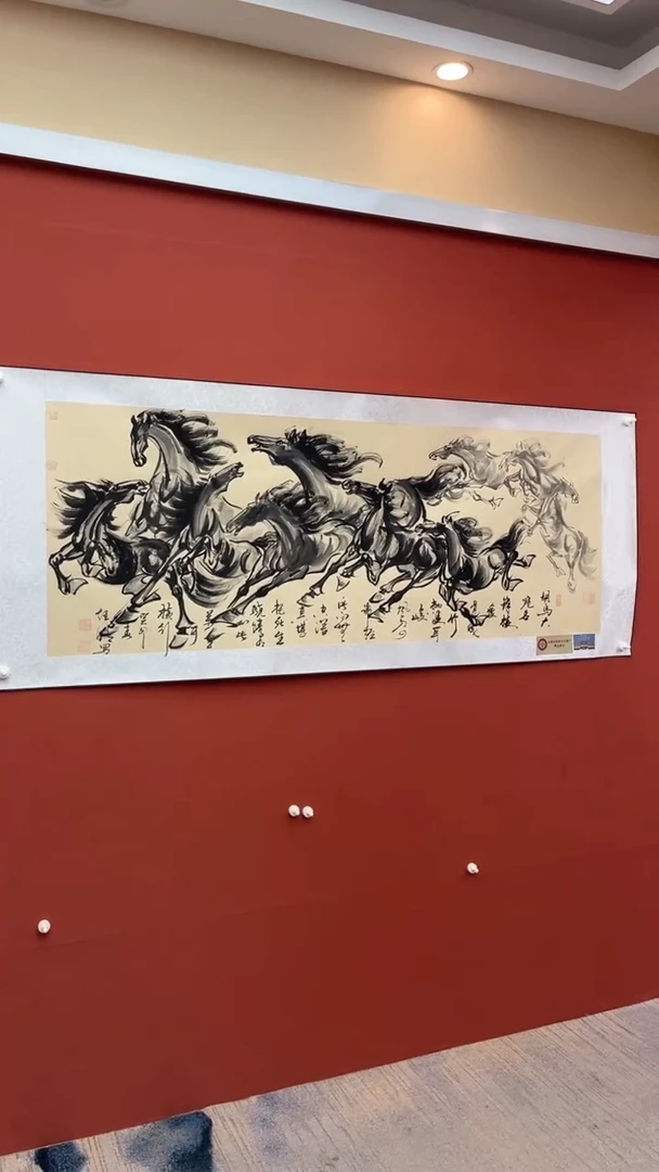 国画老师现场创作  67