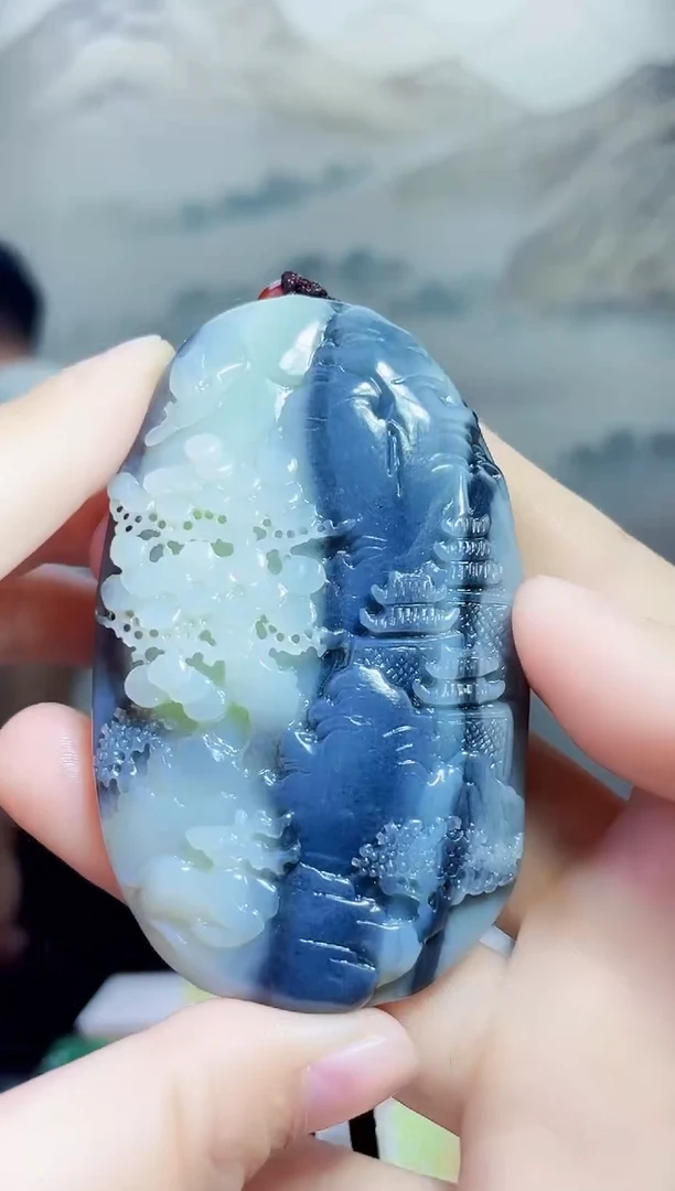 颈饰未镶嵌和田玉1