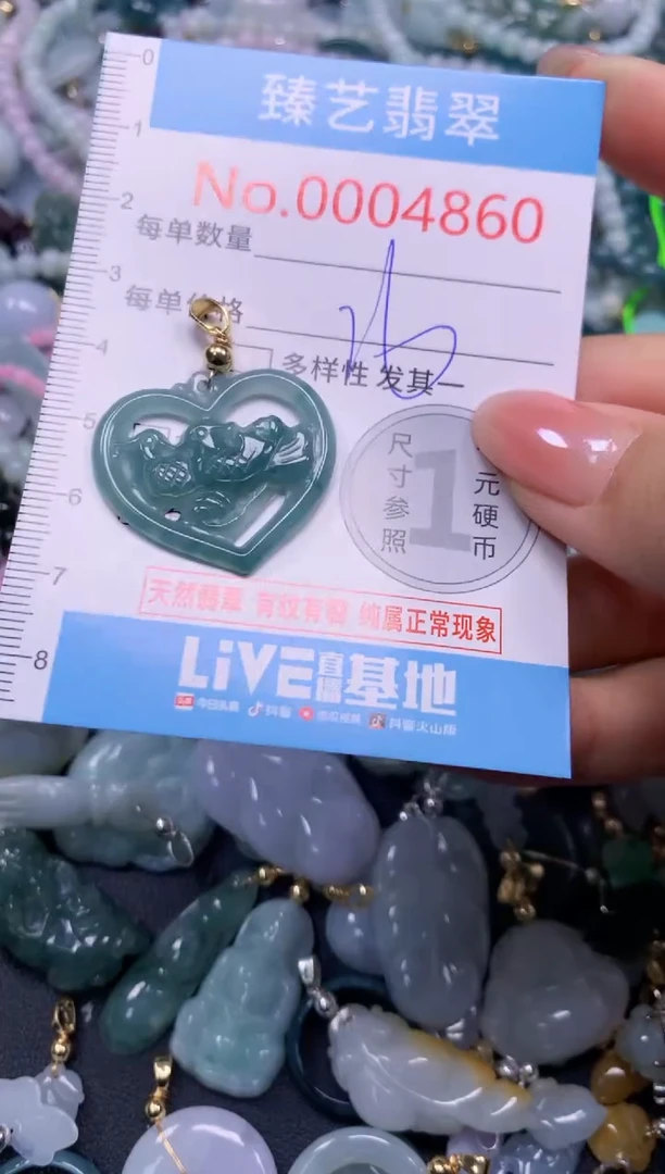 颈饰未镶嵌翡翠4860
