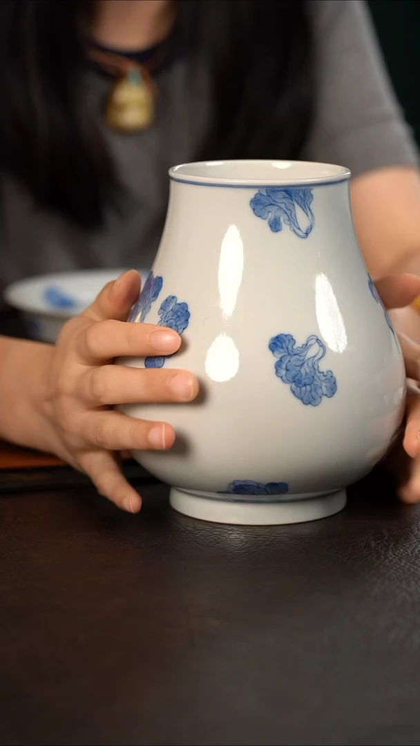 杯聚澜堂白菜芙蓉瓶