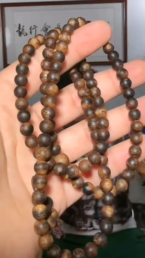 沉香手串91号沉水22g0.7多样性发一