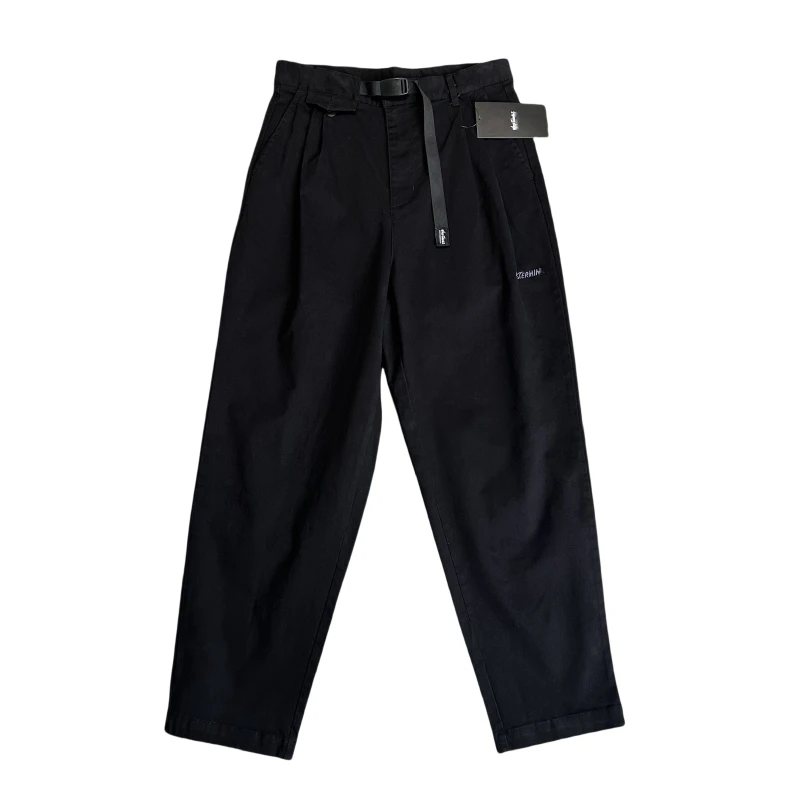 mastermind联名款斜纹布工装日系卡扣腰带裤型巨帅宽松休闲裤A195