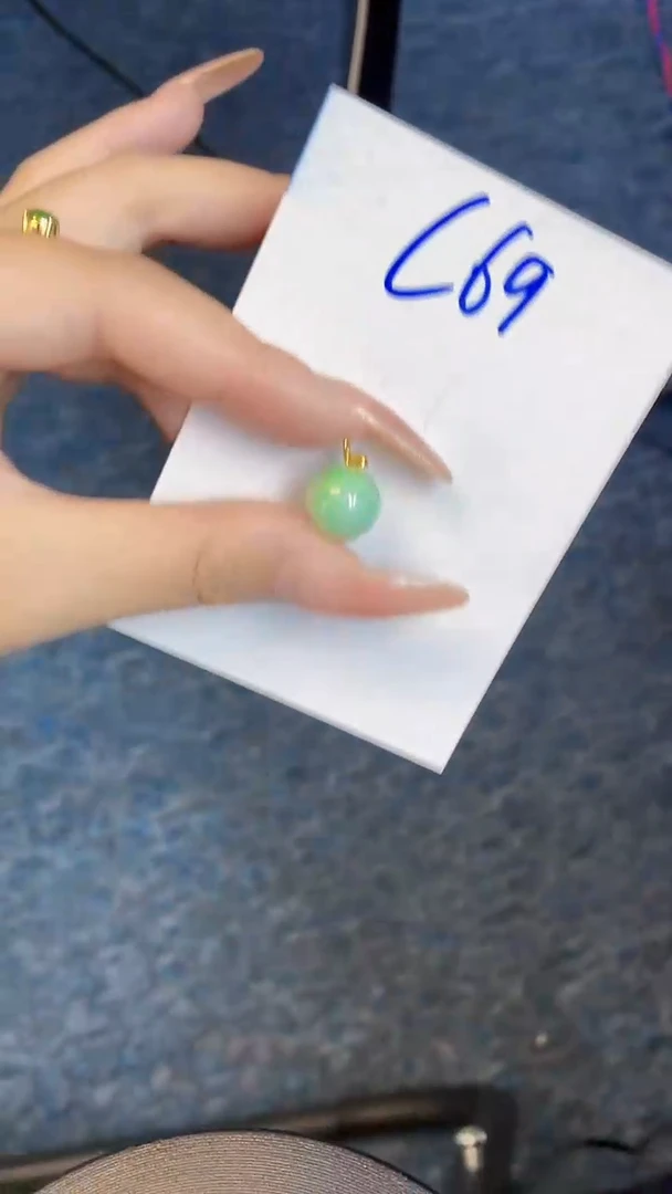 【闪购商品】翡翠颈饰18K金镶嵌000000000