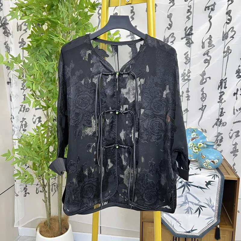 按号拍新中式国风打底28-68衬衫上衣