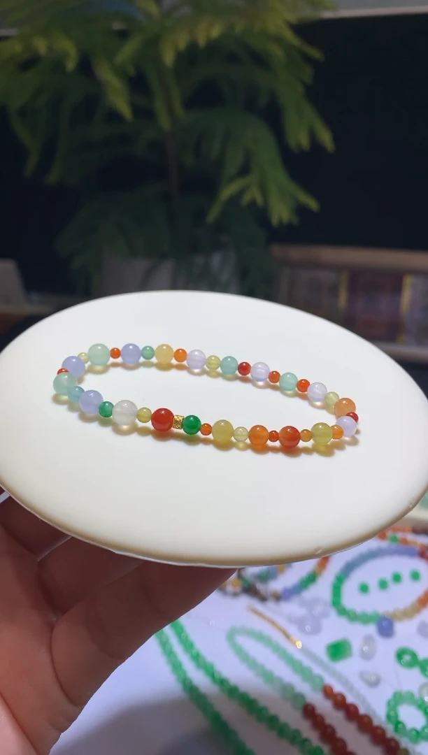 【闪购商品】定制翡翠未镶嵌手串8800+880