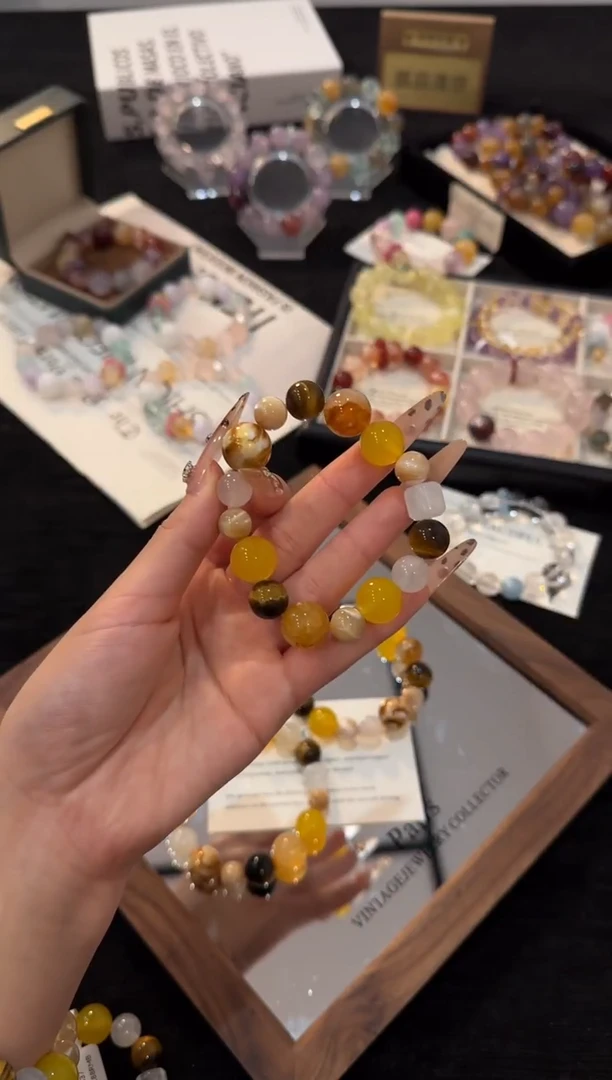 未镶嵌手链水晶秋日暖阳x2537