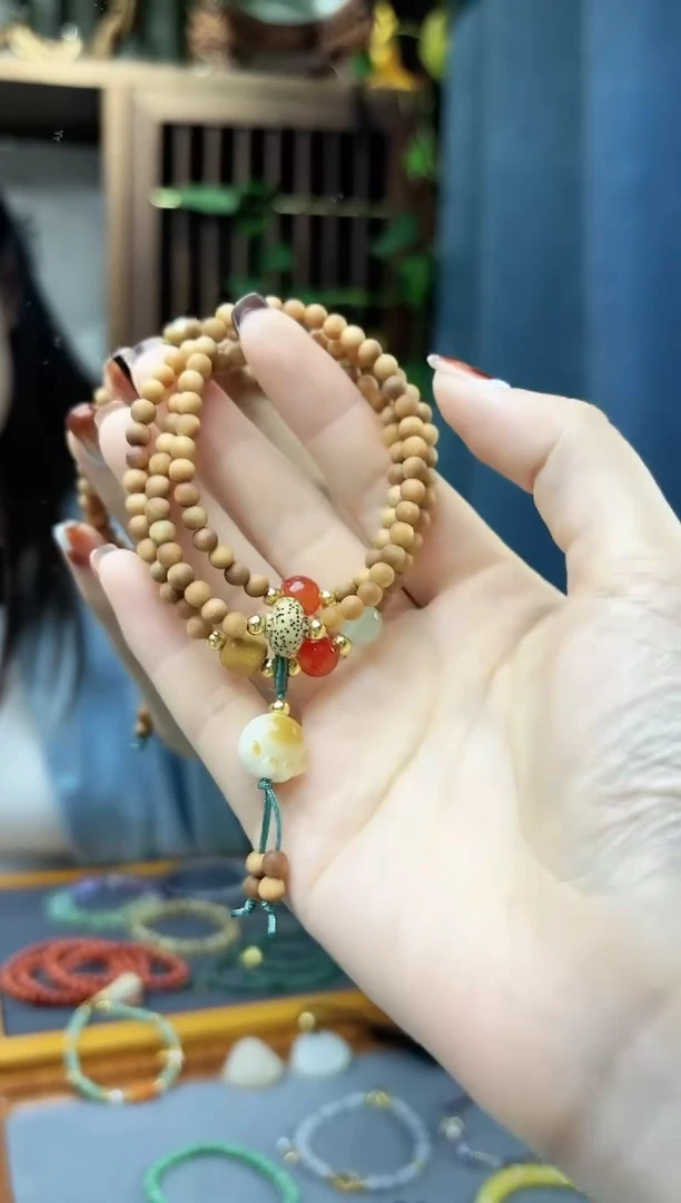 未镶嵌长串玛瑙/玉髓玛瑙配饰长串ZD