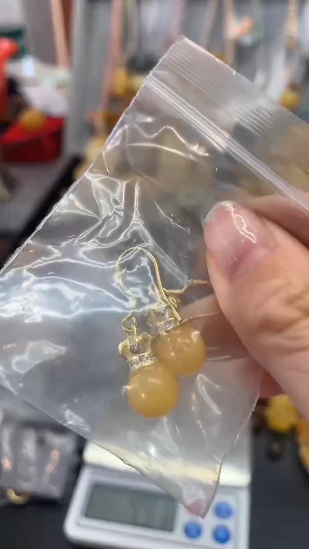 【闪购商品】琥珀珠宝奇石银S925镶嵌462
