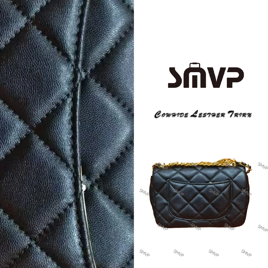 SMVP · 高定奢品 时尚潮流打造真皮女士包手提包 10923 黑色胖 钻