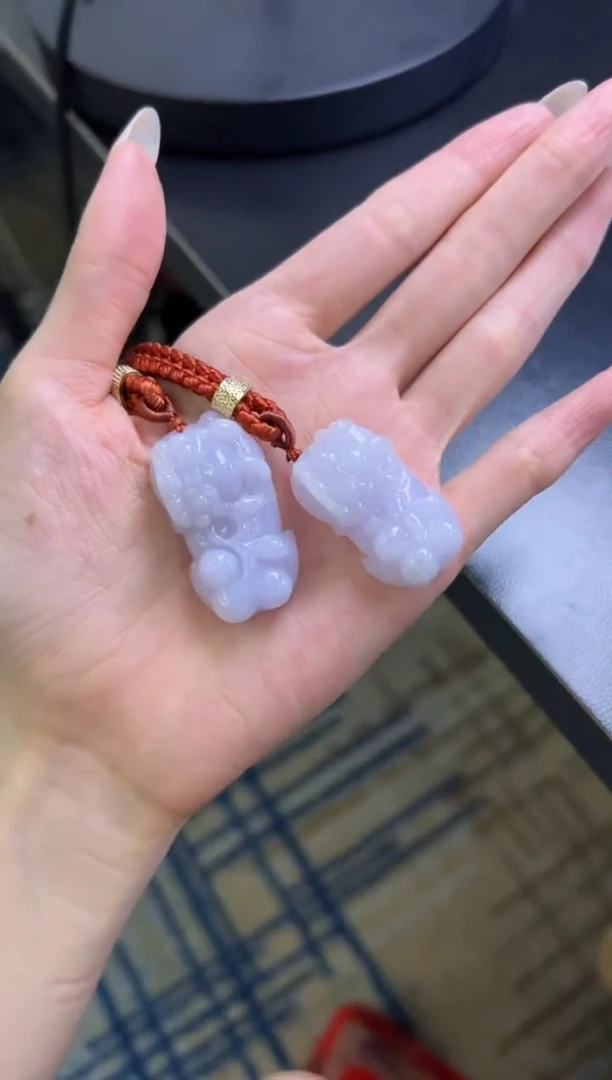 颈饰未镶嵌翡翠多样性发一件/配绳6