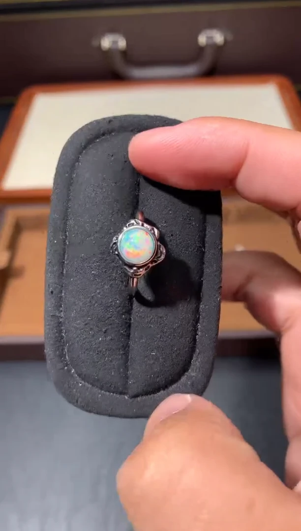 未镶嵌欧泊戒指G22【多样性发其一】