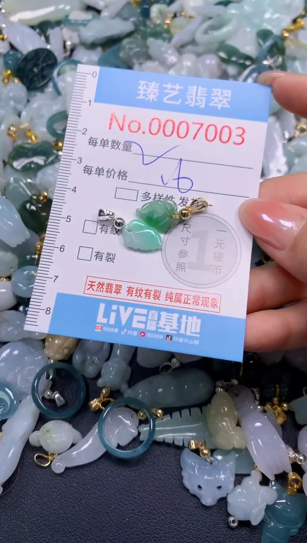 颈饰未镶嵌翡翠7003