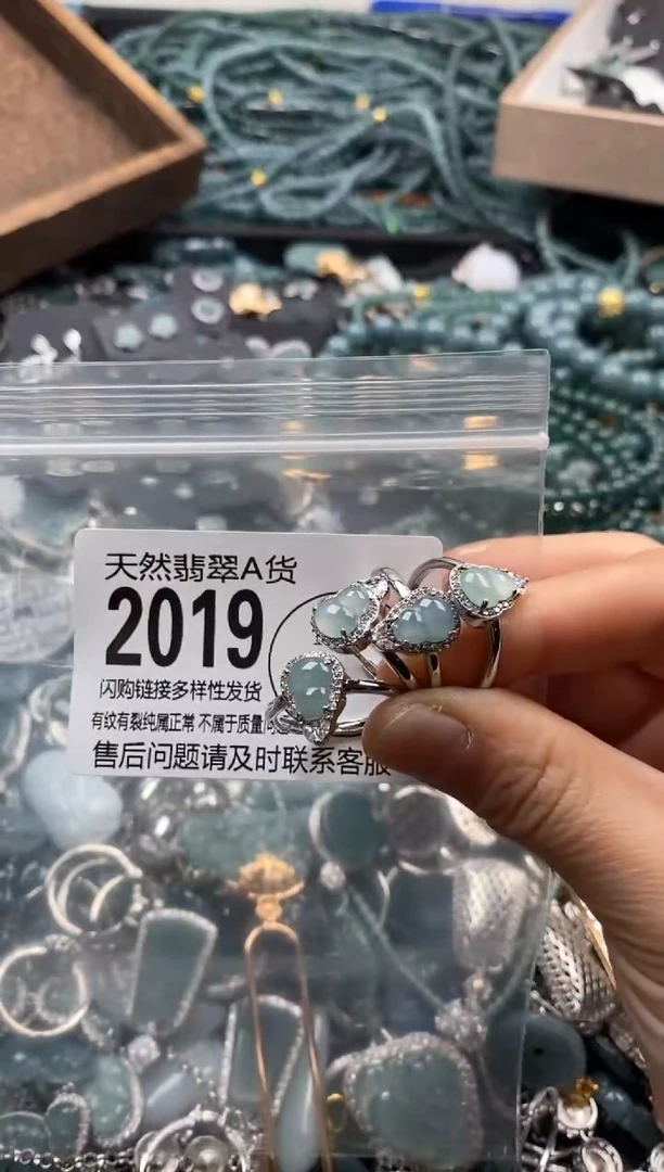 【闪购商品】翡翠颈饰未镶嵌多样性发其一2019