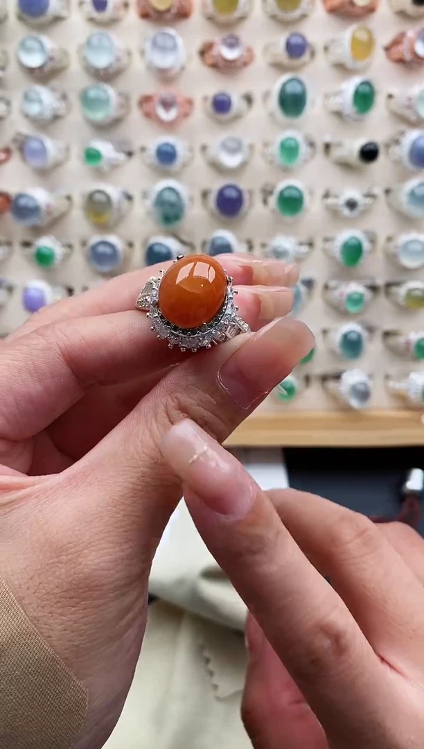 未镶嵌戒指翡翠天然缅甸翡翠A货333-4