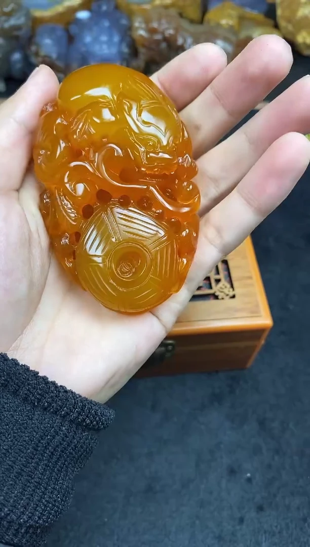 未镶嵌玛瑙/玉髓珠宝奇石吴*界0
