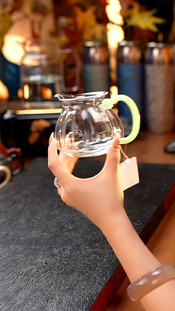 禾器/晶彩莲君茶海/浅玉