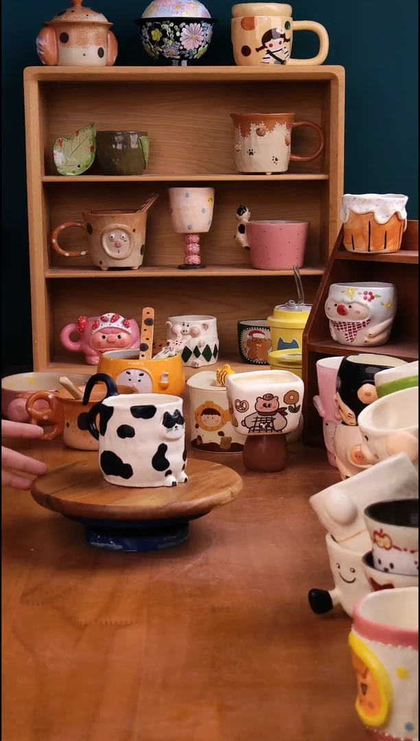 摆件陶景德镇原创手工陶瓷