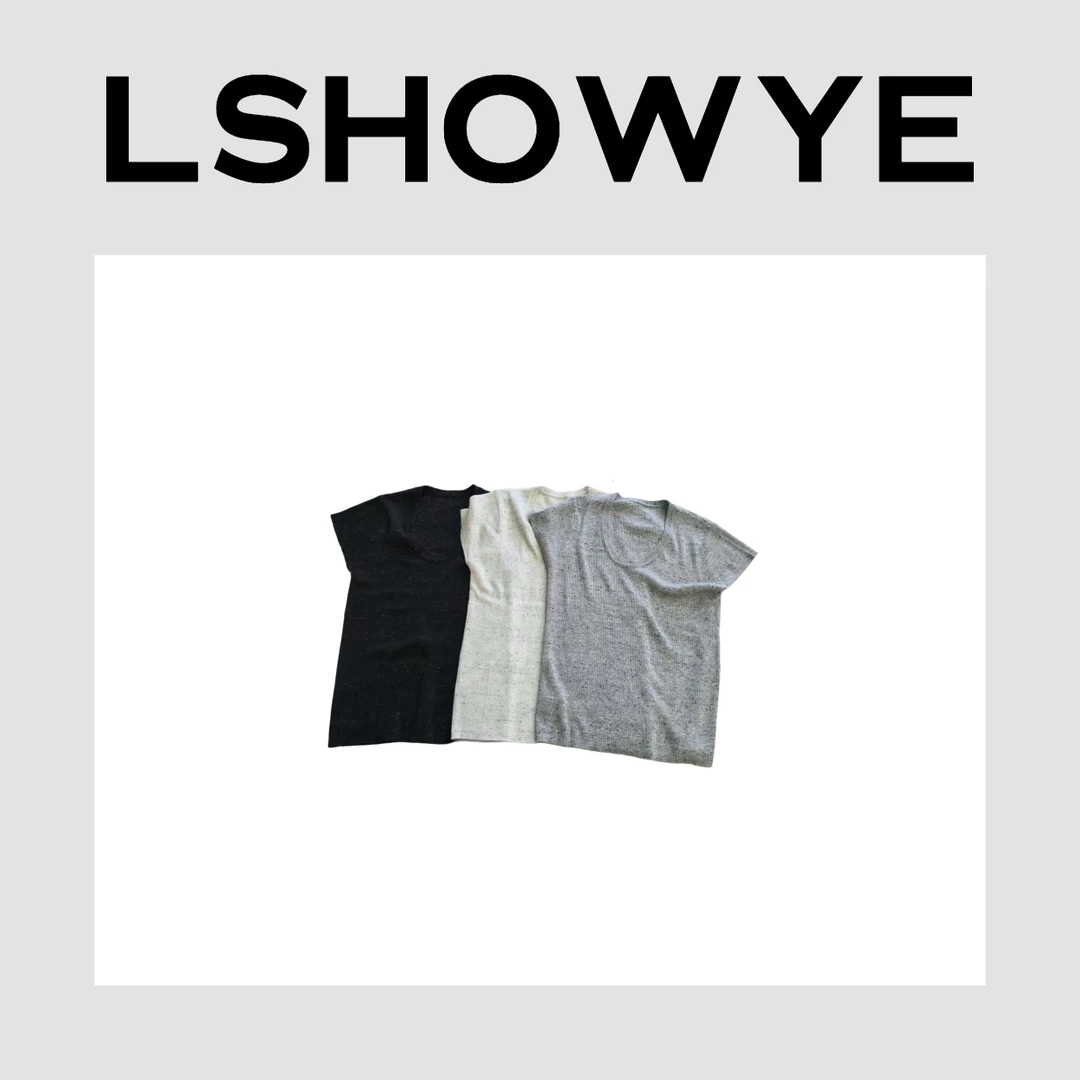LSHOWYE｜雪花三色短T恤  6062
