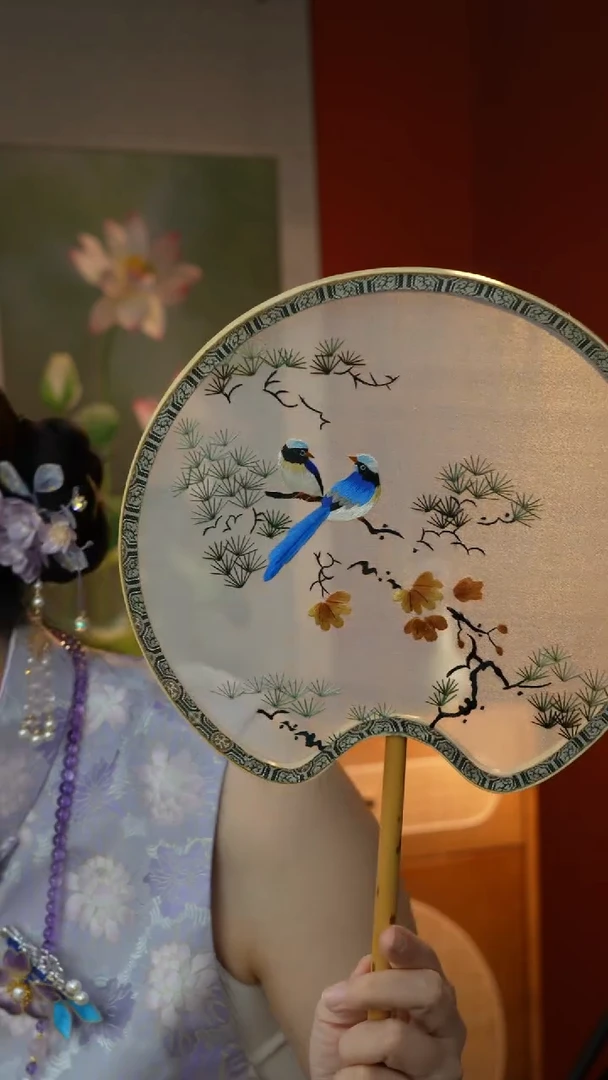 刺绣纯手工非遗国风饰品