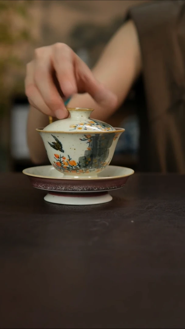 杯景德镇陶瓷杯碗柴烧多人瑕疵
