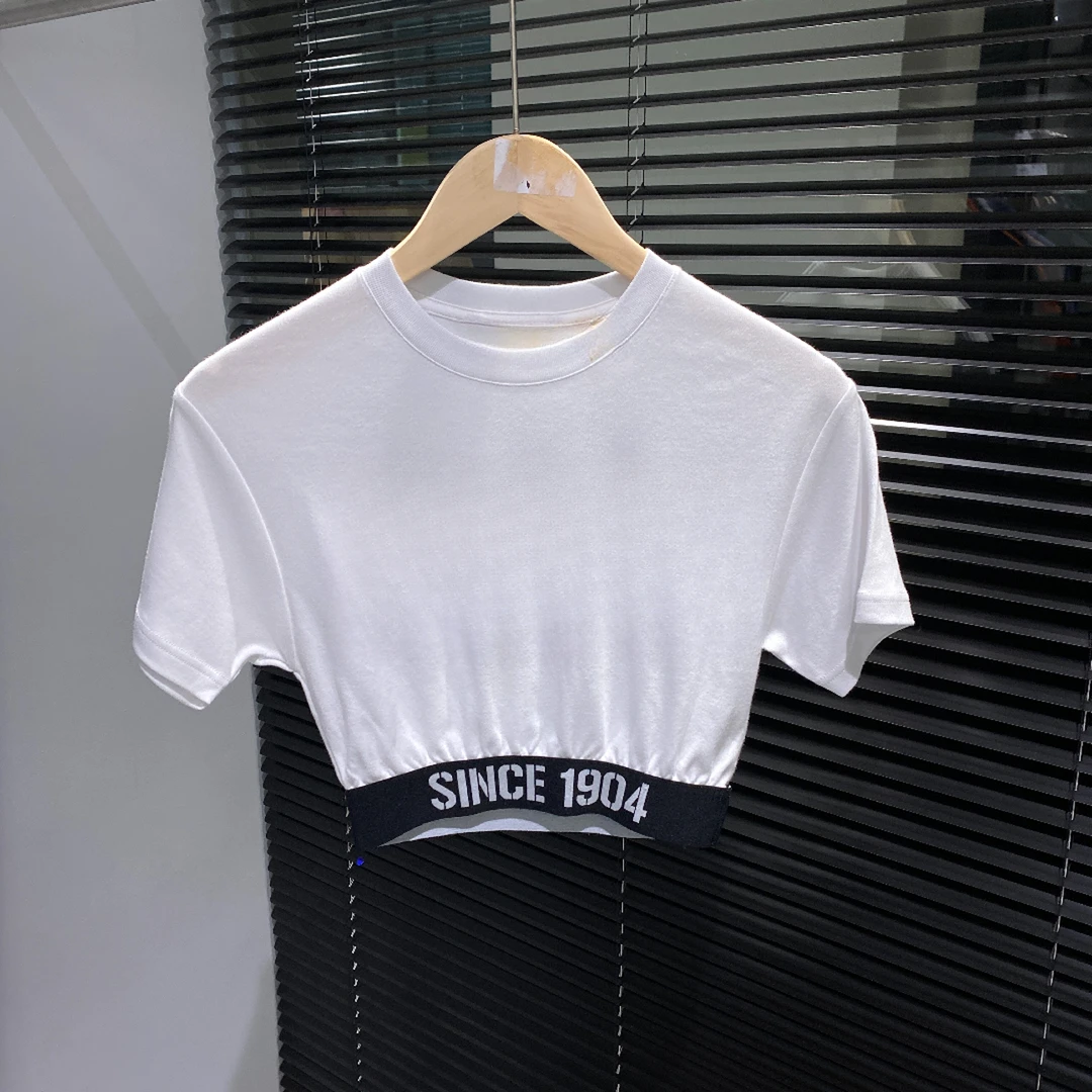 女式休闲运动休闲短款T恤 微瑕 11531 DM24E585