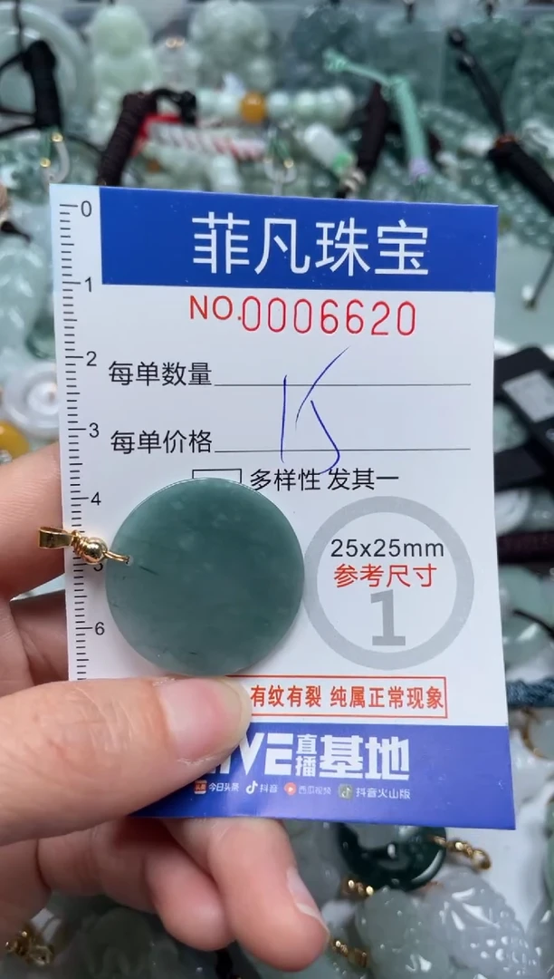 【闪购商品】翡翠颈饰未镶嵌00..6620