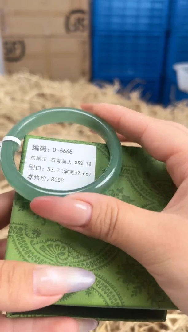 未镶嵌手镯石英质玉D-6665