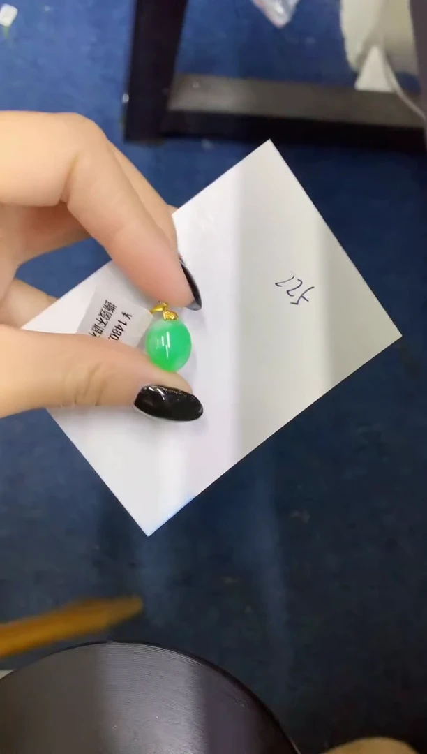 【闪购商品】翡翠颈饰18K金镶嵌00000000000